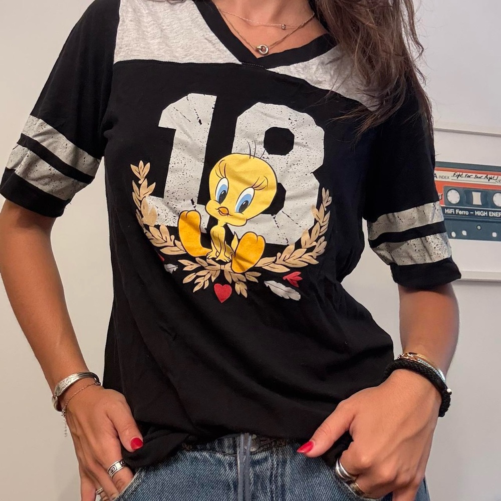 Black Tweety Graphic Tee